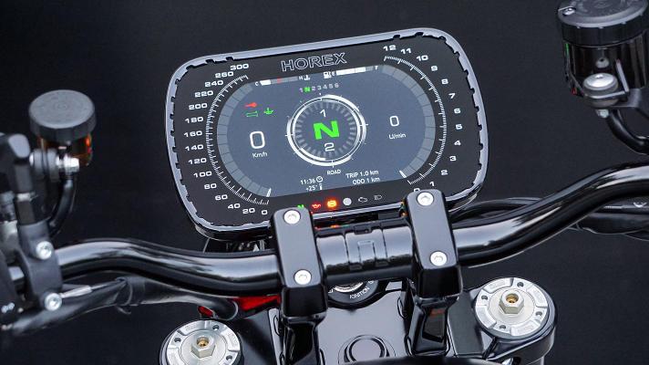 Bảng đồng hồ của Horex VR6 RAW Bảng đồng hồ của Horex VR6 RAW