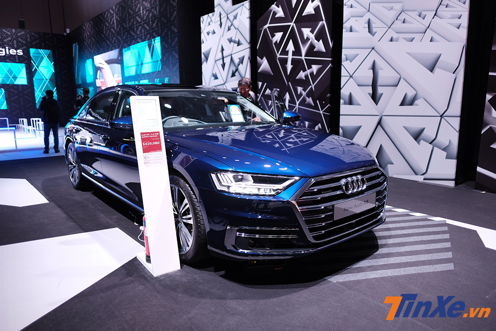 Sedan hạng sang cỡ lớn Audi A8 mới