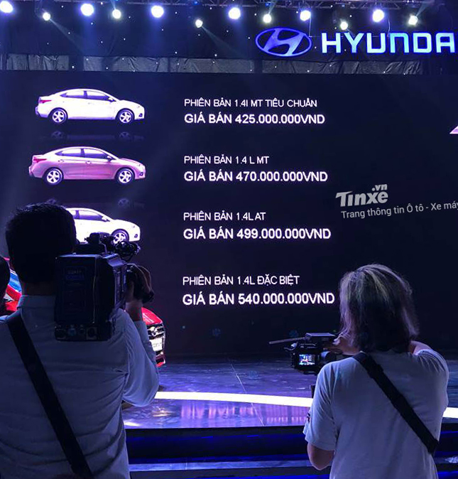 Giá thành là yếu tố đáng cân nhắc của Hyundai Accent