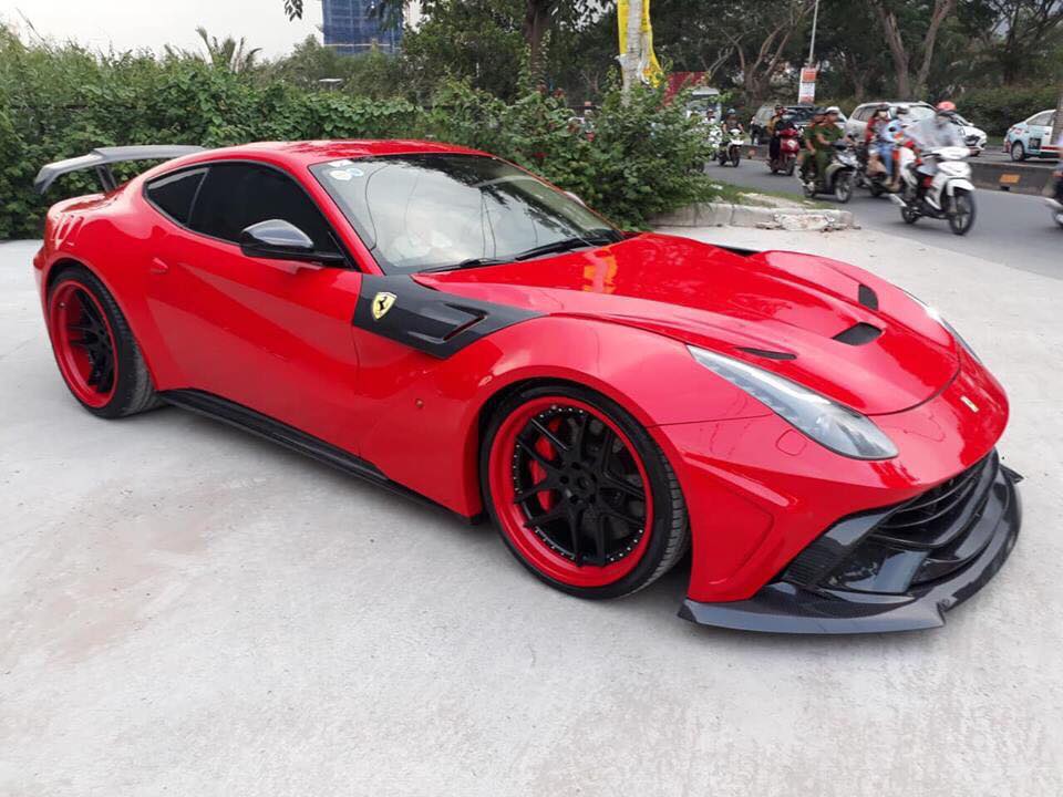 Sau Lamborghini Aventador, doanh nhân Vũng Tàu lại độ siêu xe Ferrari F12 Berlinetta