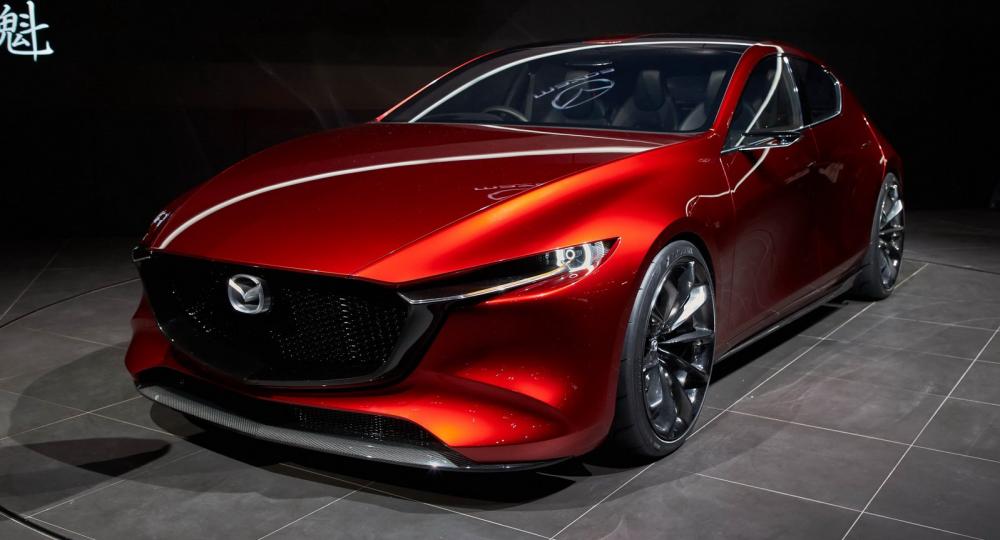 Thiết kế đầu xe của Mazda Kai Concept Thiết kế đầu xe của Mazda Kai Concept
