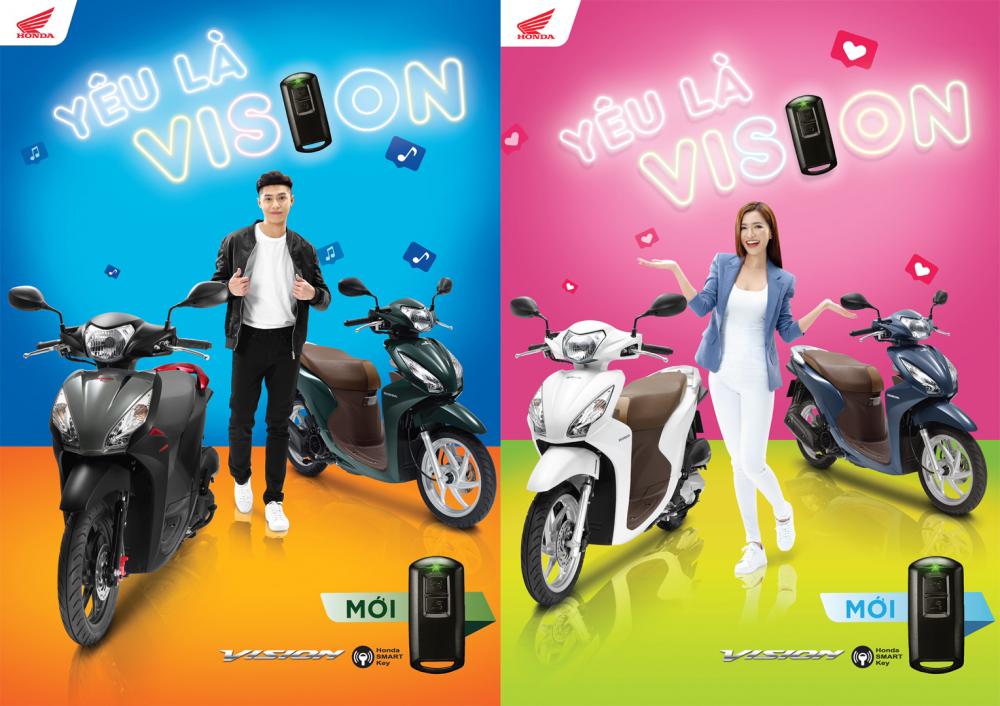 Honda Vision là mẫu xe ga bán chạy nhất trên thị trường Honda Vision là mẫu xe ga bán chạy nhất trên thị trường