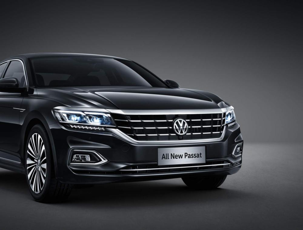 Volkswagen Passat NMS 2019 với cản trước mới Volkswagen Passat NMS 2019 với cản trước mới