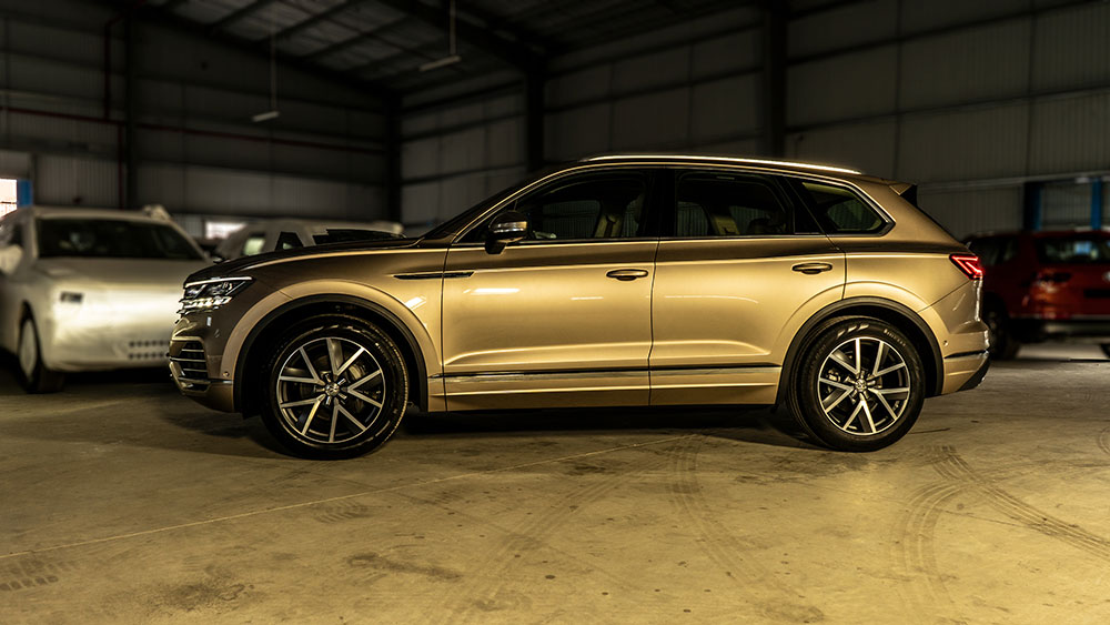 Volkswagen Touareg 2019 sở hữu kích thước lớn hơn trước