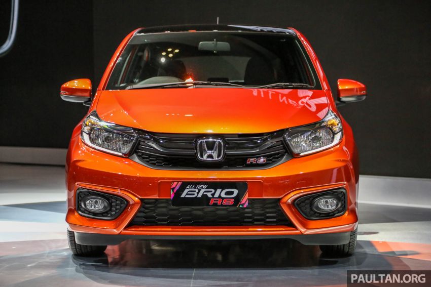 Cận cảnh thiết kế đầu xe của Honda Brio 2018 phiên bản RS thể thao