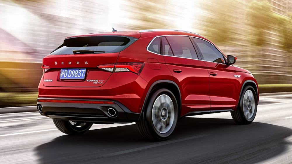 Phía sau của Skoda Kodiaq GT sẽ ra mắt ở Triển lãm Ô tô Quảng Châu 2018