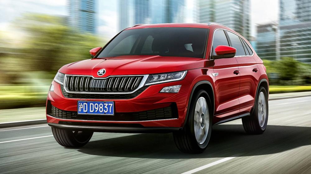 Phía trước của Skoda Kodiaq GT sẽ ra mắt ở Triển lãm Ô tô Quảng Châu 2018