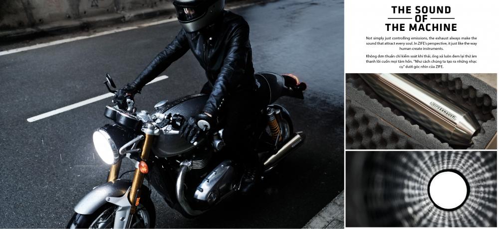 Với kiểu dáng gọn gàng và phần lõi đặc biệt, cặp pô độ này sẽ làm cho những chiếc xe Triumph trở nên mạnh mẽ hơn Với kiểu dáng gọn gàng và phần lõi đặc biệt, cặp pô độ này sẽ làm cho những chiếc xe Triumph trở nên mạnh mẽ hơn