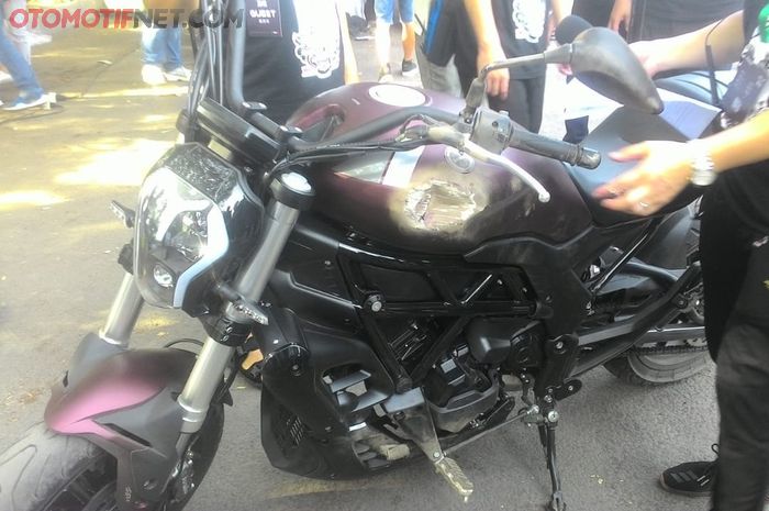 Chiếc xe xấu số nhất của buổi thử xe