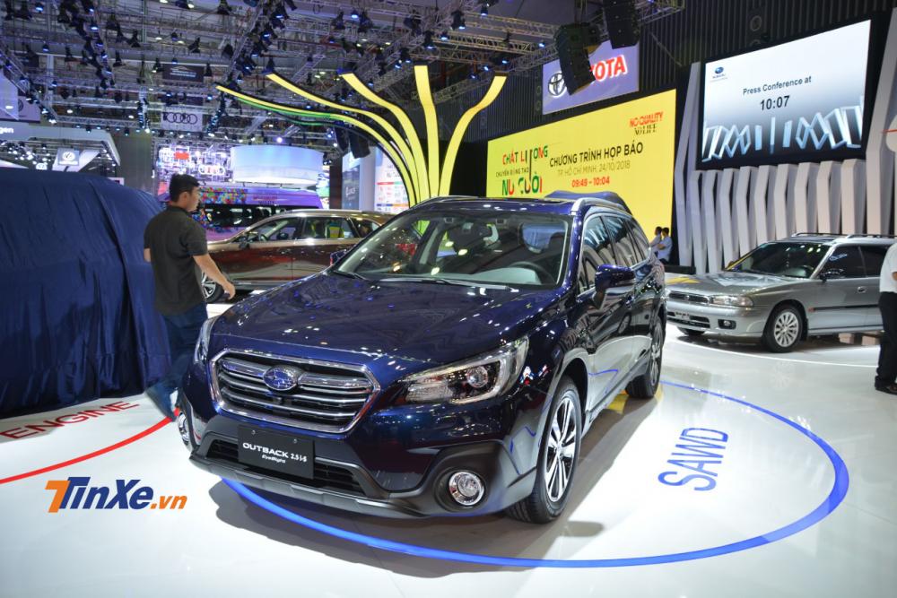 Subaru Outback 2018 được vén màn