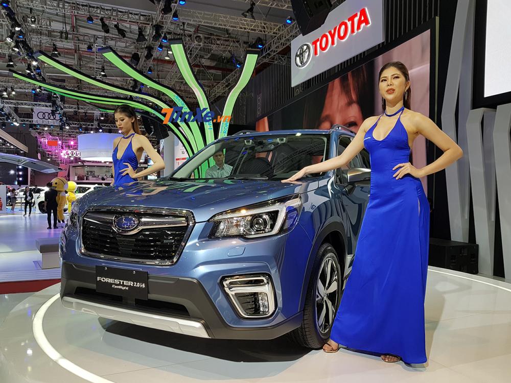 Subaru Forester mới được nâng cấp nhẹ về ngoại hình