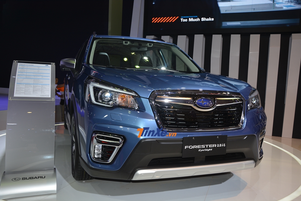 Subaru Forester 2018 ra mắt với nhiều nâng cấp nhằm cạnh tranh với Mazda CX-5 hay Honda CR-V