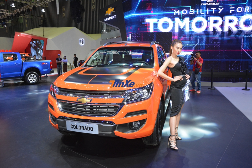 Chevrolet Colorado Storm là phiên bản giới hạn đặc biệt với số lượng chỉ 100 xe bán ra thị trường
