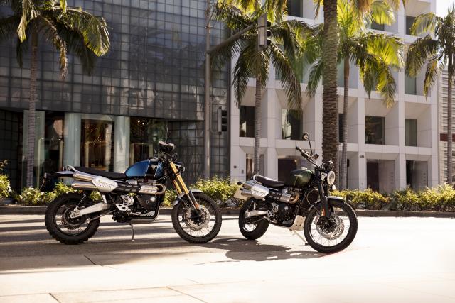 Cặp đôi Triumph Scrambler 1200 hoàn toàn mới