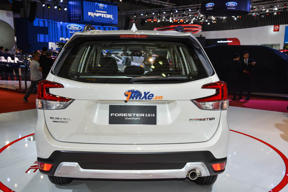 Subaru Forester 2019 có mặt tại VMS 2019 trang bị động cơ Boxer 2.0i-S với 4xylanh, dung tích 2.0