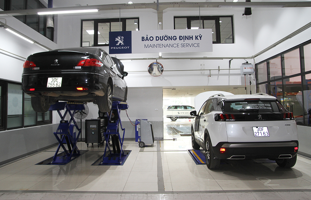 Khu vực bảo dưỡng