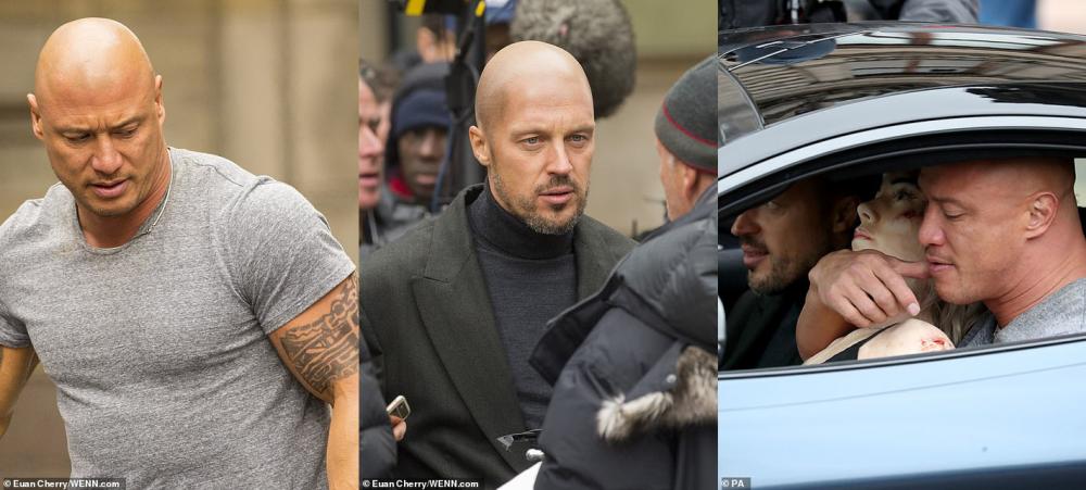 Hai diễn viên đóng thế của The Rock và Jason Statham Hai diễn viên đóng thế của The Rock và Jason Statham