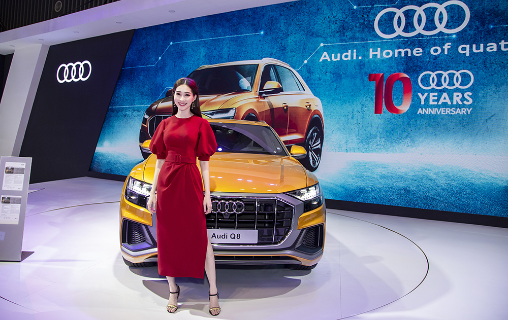 Hoa hậu Đặng Thu Thảo và Audi A8