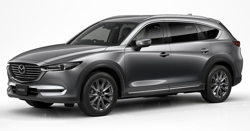 Mazda CX-8 2019 được bổ sung động cơ tăng áp như CX-5 nâng cấp
