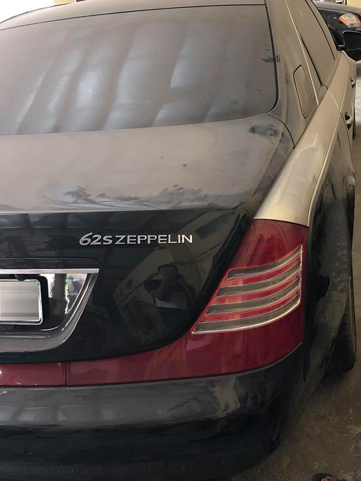 Maybach 62S màu đen độ lên phiên bản Zeppelin