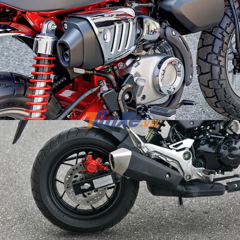 honda monkey vs msx 125