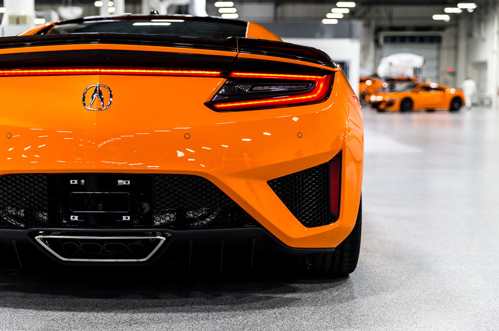 Nhà máy của Acura có sản lượng 8 chiếc/ngày