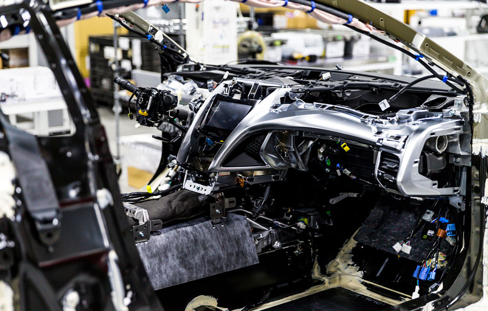 Nội thất bên trong siêu xe Acura NSX