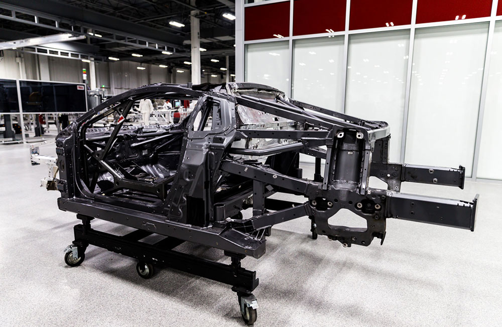 Bộ khung của Acura NSX