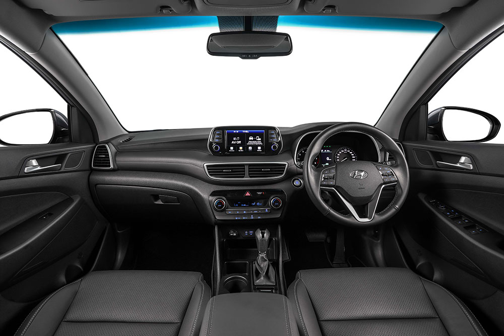 Nội thất bên trong Hyundai Tucson 2019 bản cao cấp nhất