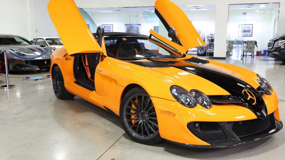 Chỉ có 6 chiếc Mercedes-Benz SLR McLaren Edition Roadster được sản xuất trên toàn thế giới Chỉ có 6 chiếc Mercedes-Benz SLR McLaren Edition Roadster được sản xuất trên toàn thế giới