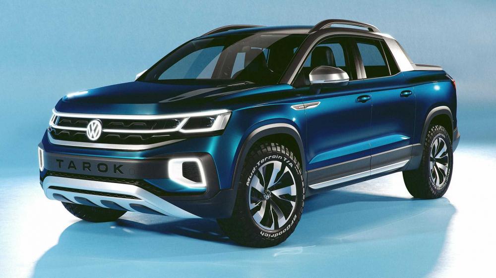 Phía trước của Volkswagen Tarok Concept
