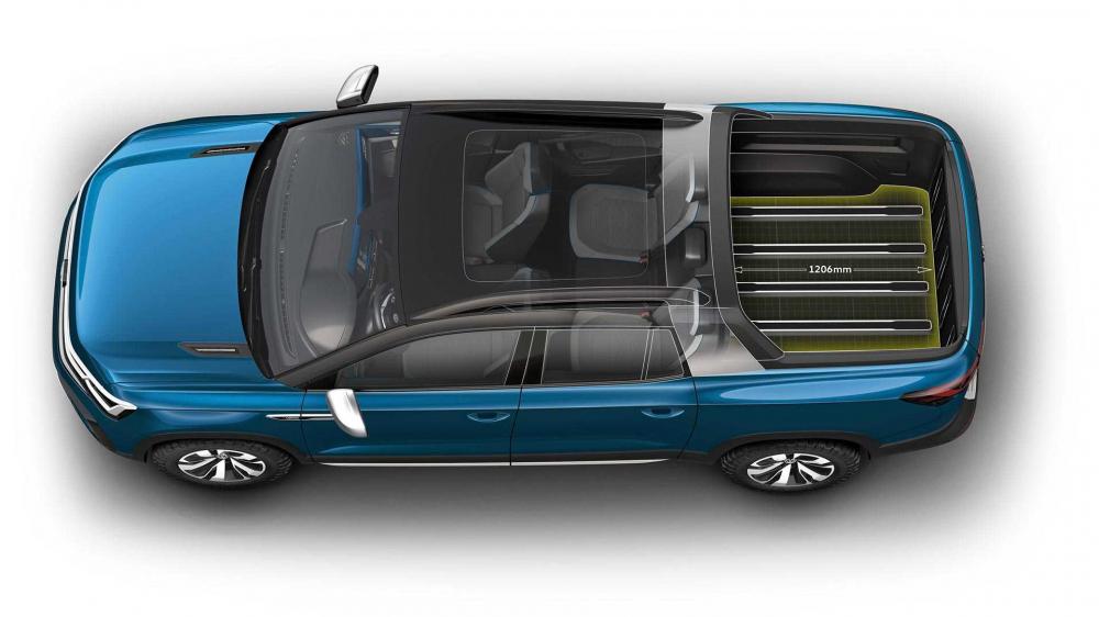 Thùng xe bình thường của Volkswagen Tarok Concept