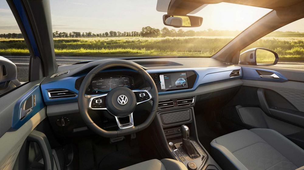 Khoang lái của Volkswagen Tarok Concept