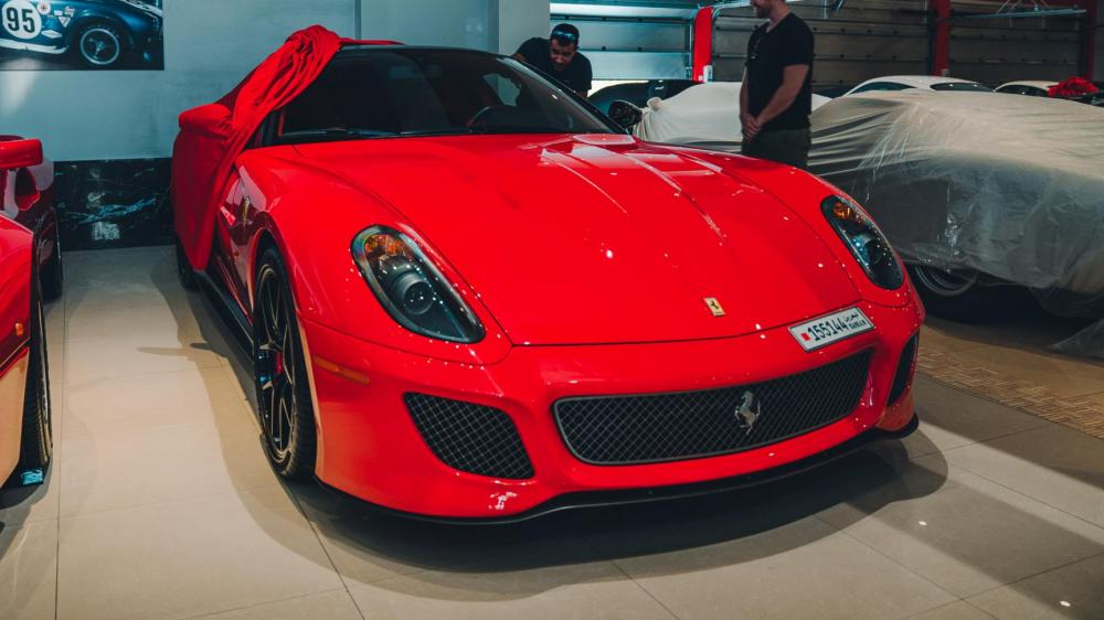 Chiếc cuối cùng còn thiếu là Ferrari 599 GTO chỉ được sản xuất với số lượng giới hạn 599 chiếc 
