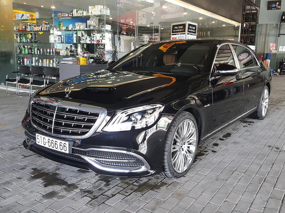 Cư dân mạng xôn xao với biển số đẹp hết nấc ngũ quý 6 của xe siêu sang Mercedes-Maybach S450 4Matic  Cư dân mạng xôn xao với biển số đẹp hết nấc ngũ quý 6 của xe siêu sang Mercedes-Maybach S450 4Matic