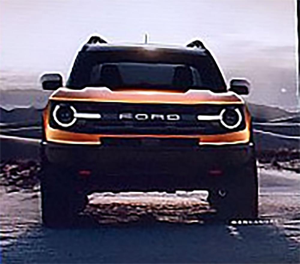 Thiết kế đầu xe cổ điển của tiểu Ford Bronco