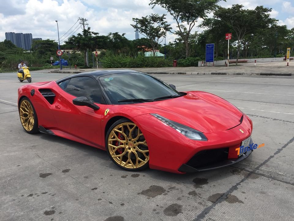 Đây là phần đầu xe nguyên bản của Ferrari 488 GTB Đây là phần đầu xe nguyên bản của Ferrari 488 GTB