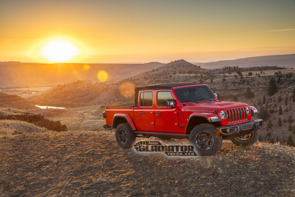 Jeep Gladiator 2020 lộ diện trước ngày ra mắt