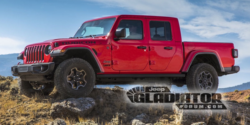 Jeep Gladiator 2020 sẽ chia sẻ động cơ với Wrangler