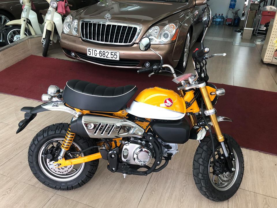 Và Honda Monkey đều có giá bán chính hãng 85 triệu đồng