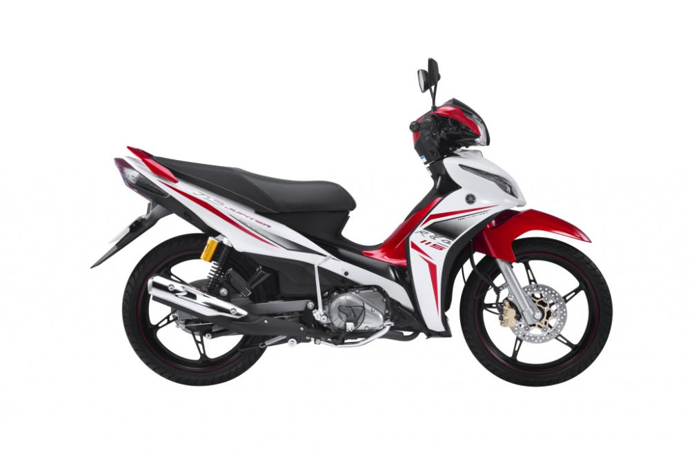 Yamaha Jupiter FI màu Trắng Đỏ