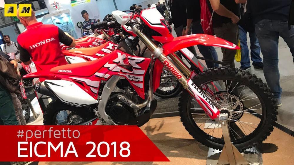 Honda CRF450XR bản Enduro tại triển lãm EICMA 2018 Honda CRF450XR bản Enduro tại triển lãm EICMA 2018