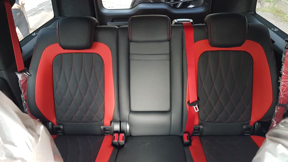 Nội thất Mercedes-AMG G63 Edition 1 2019 bọc da 2 tông màu