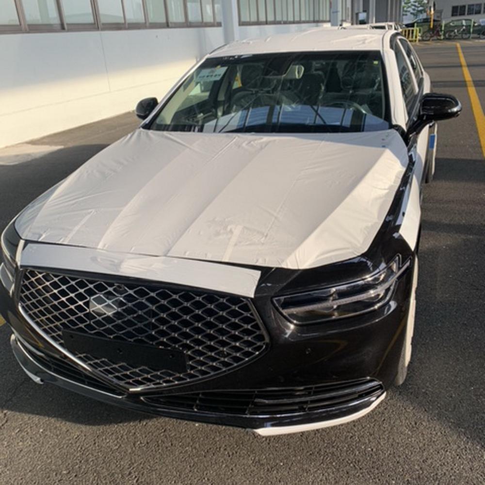 Genesis G90 2019 được trang bị lưới tản nhiệt mới