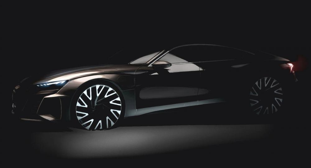 Hình ảnh úp mở Audi e-tron GT