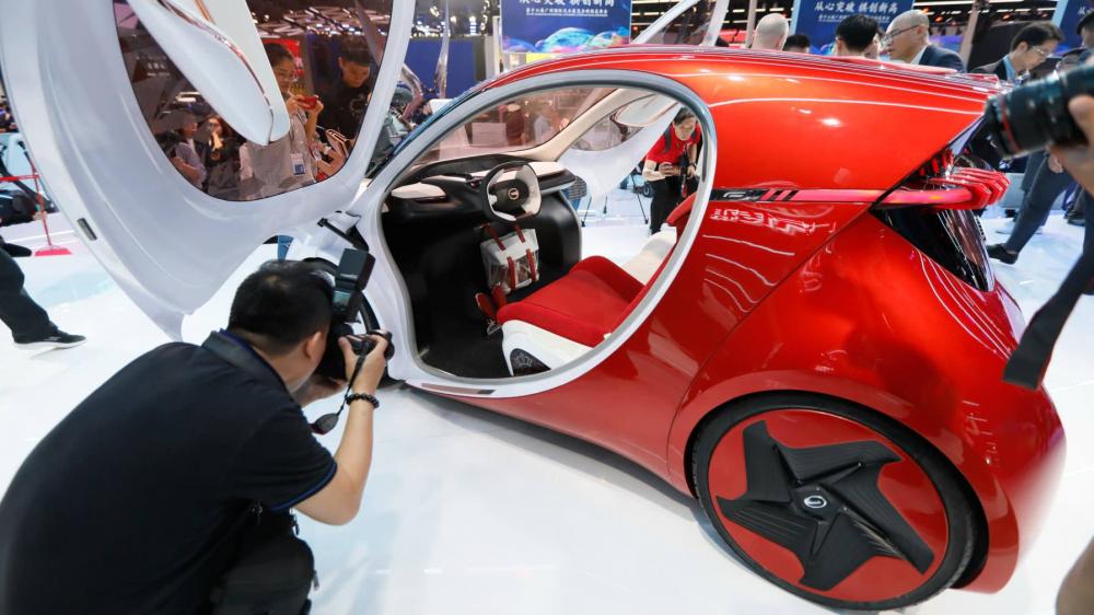 Trumpchi cho ra mắt mẫu xe concept được phát triển với BASF ở Triển lãm Ô tô Quảng Châu 2018