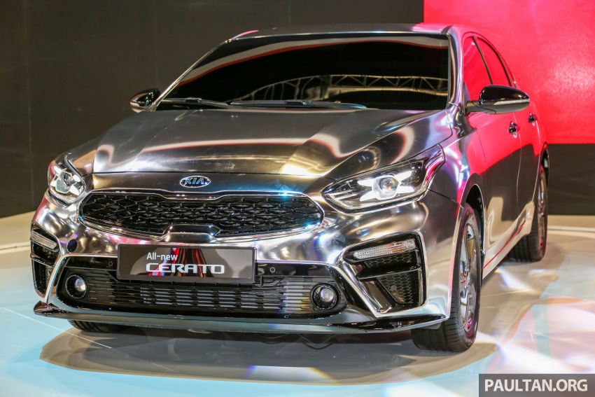 Kia Cerato 2019 đã tăng kích thước so với phiên bản cũ