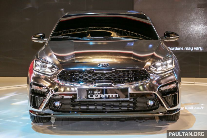 Cận cảnh thiết kế đầu xe của Kia Cerato 2019