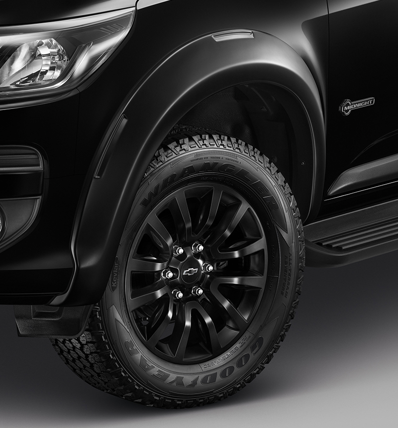 Bộ vành 18 inch màu đen của Chevrolet Colorado Midnight Edition 2019 Bộ vành 18 inch màu đen của Chevrolet Colorado Midnight Edition 2019