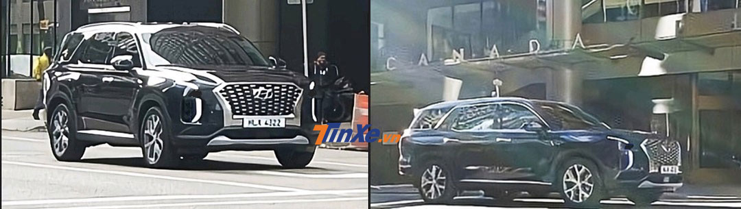 Hyundai Palisade 2020 xuất hiện trên đường phố